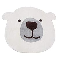 シロクマ敷物 Amazon｜フェイスマット シロクマ L｜ラグ オンライン通販
